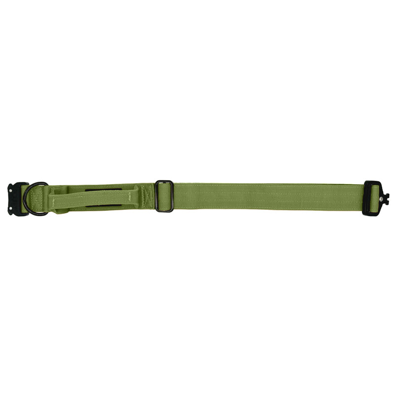 Collar Táctico Perros Moss Forge Verde Oliva