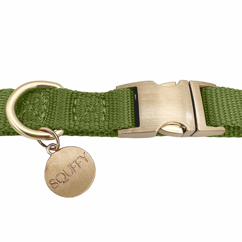 Collar Cachorro Moss Breeze Verde Oliva
