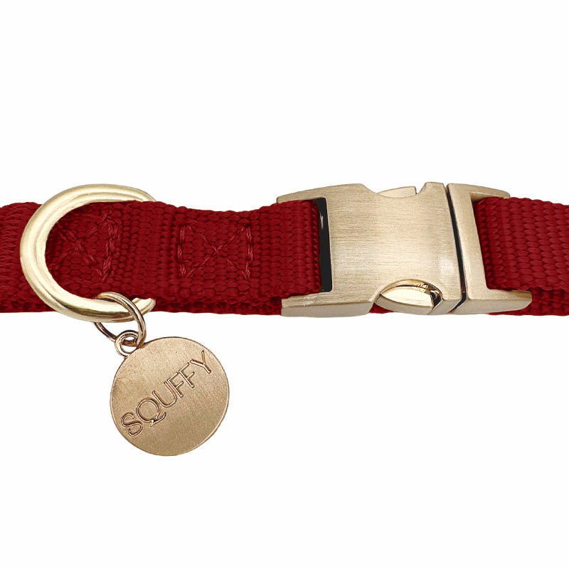 Collar Cachorro Ruby Gale Rojo Rubí