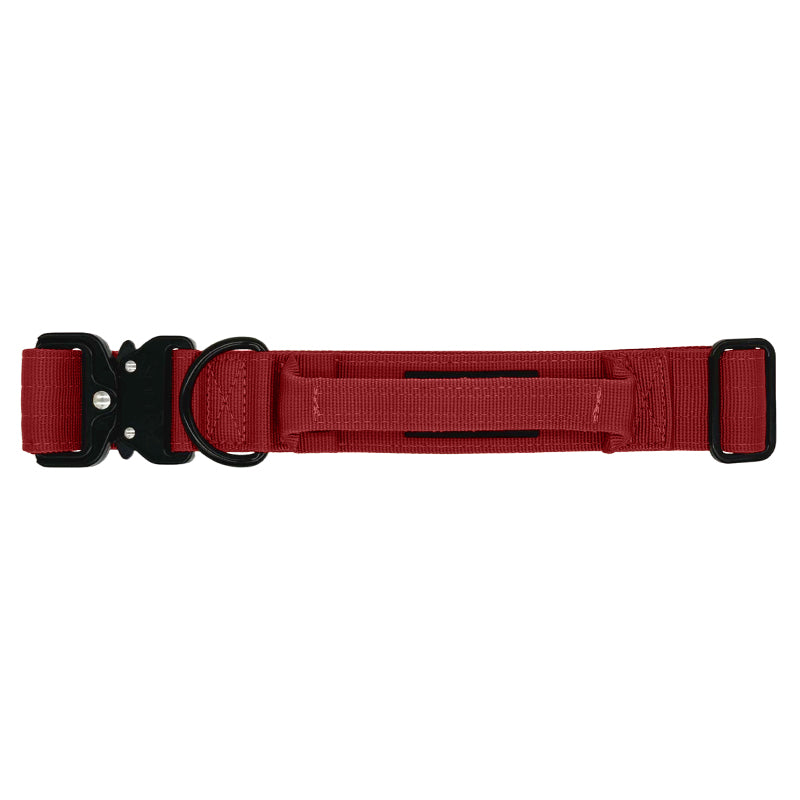 Collar Táctico Perros Ruby Vandal Rojo Rubí