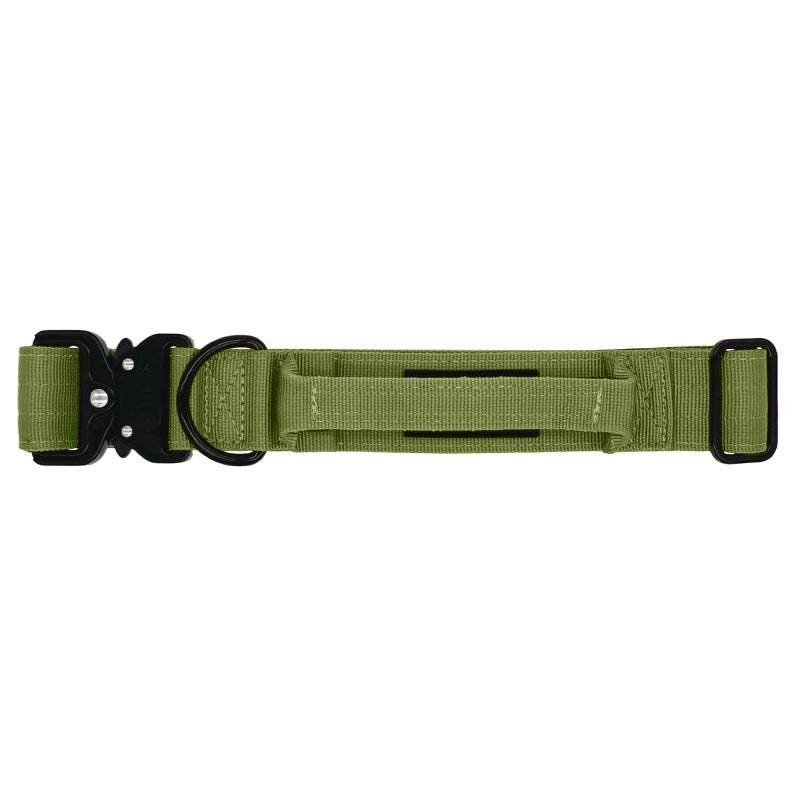 Collar Táctico Perros Moss Forge Verde Oliva
