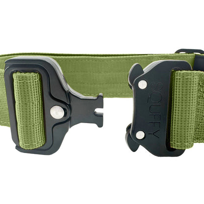 Collar Táctico Perros Moss Forge Verde Oliva