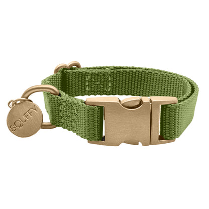 Collar Cachorro Moss Breeze Verde Oliva