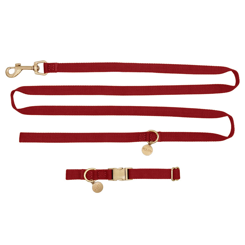 Collar Cachorro Ruby Gale Rojo Rubí