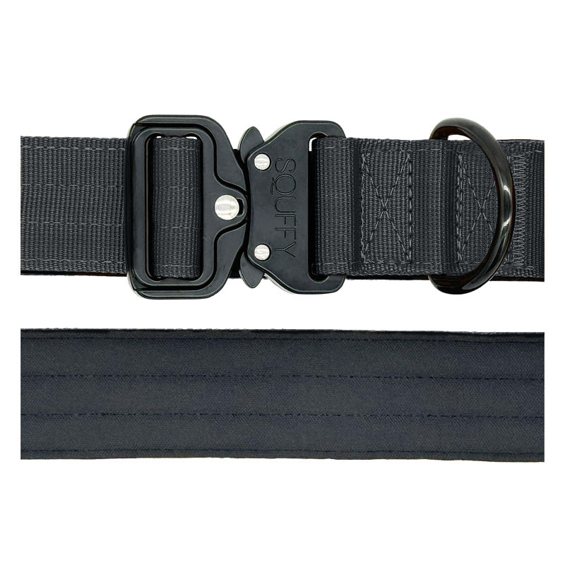 Collar Táctico Perros Raven Vex Negro