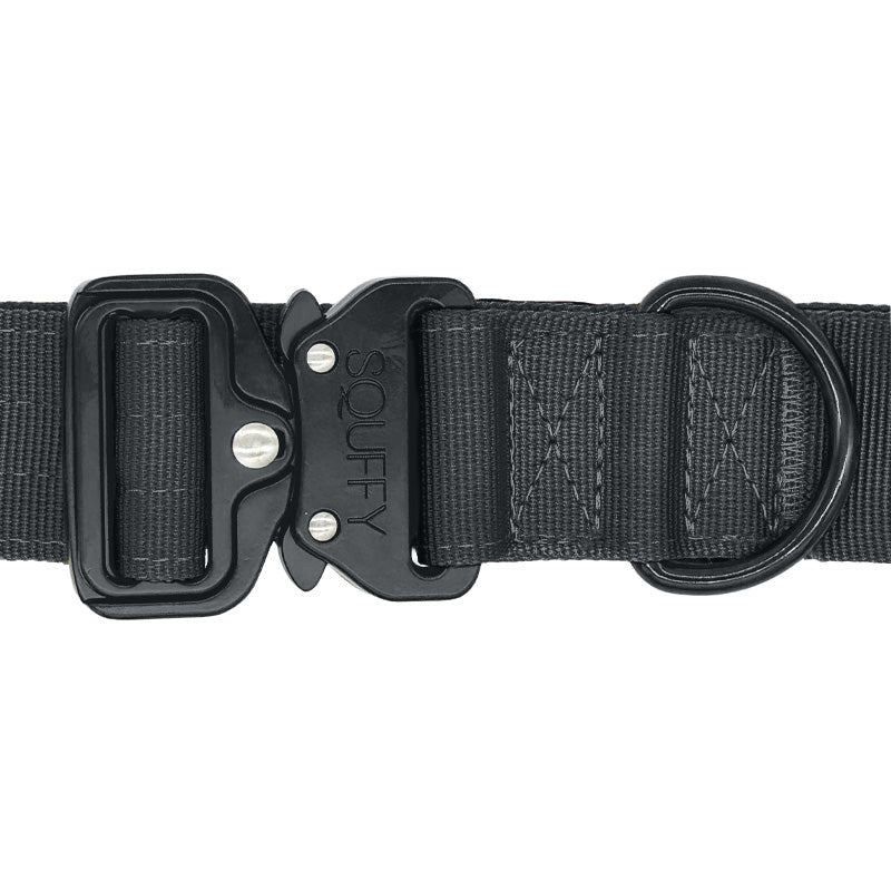 Collar Táctico Perros Raven Vex Negro