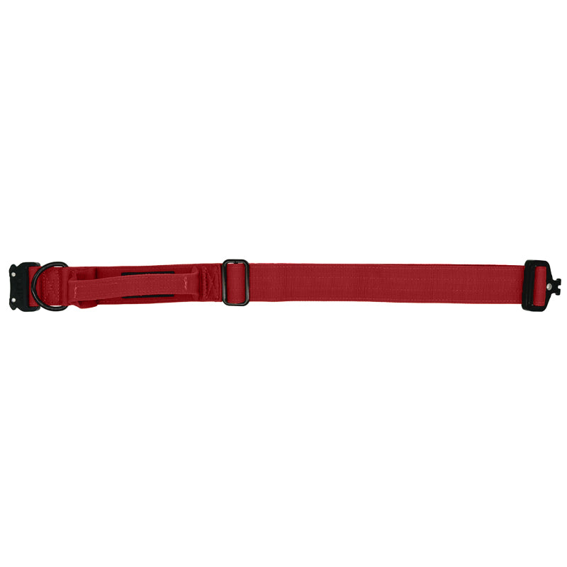 Collar Táctico Perros Ruby Vandal Rojo Rubí